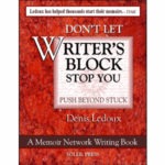 memoir writer's block