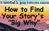 What is your memoir's BIG WHY