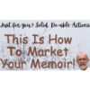 market your memoir